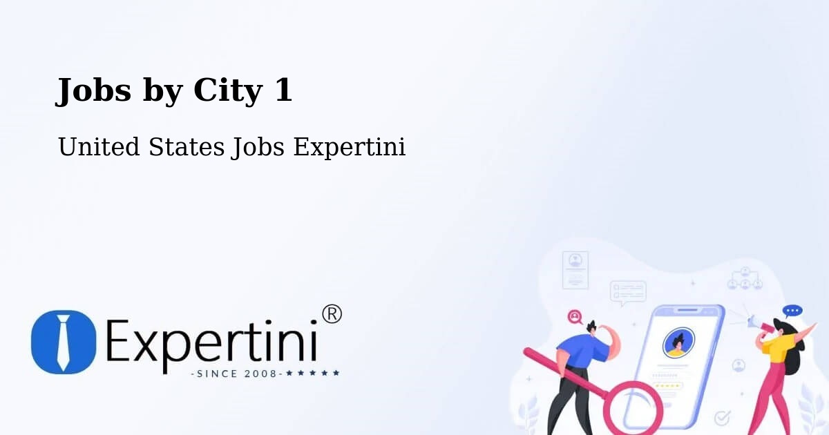 City Jobs in United States - Expertini
